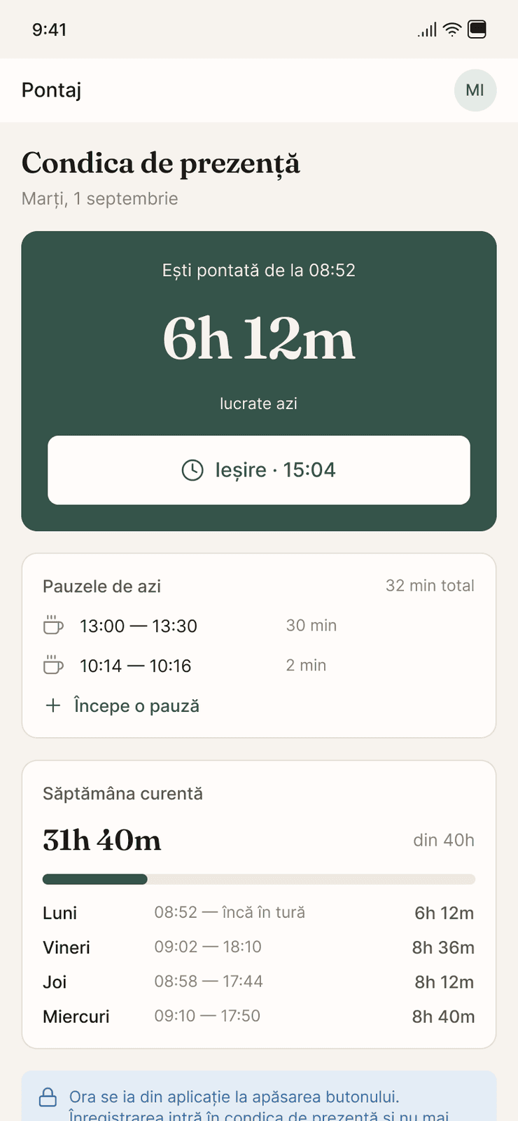 Pontaj